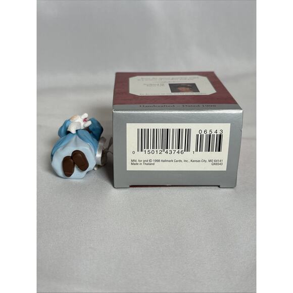 Vintage Hallmark Christmas Ornament Guardian Angel Friend 25th anniversary 1998 - Picture 5 of 5